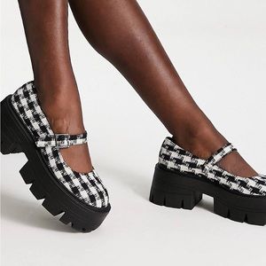 ASOS checkered shoes
